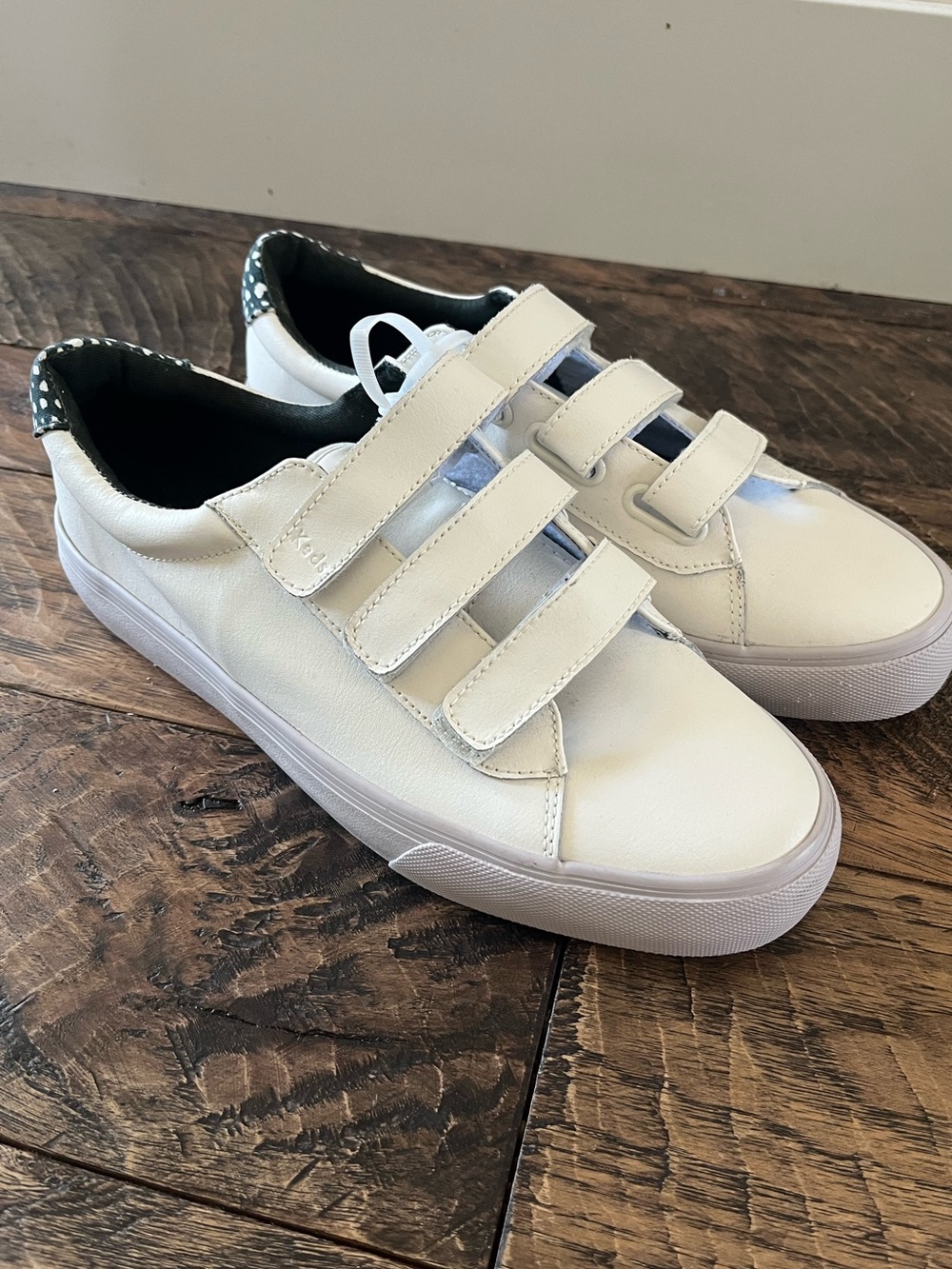 New! Keds Jump Kick V Lea Dot Womens Shoes